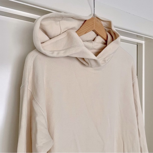 New as Sweat Hoodie Long Sleeve Dress with pockets 🤍 Uniqlo - Picture 7 of 11